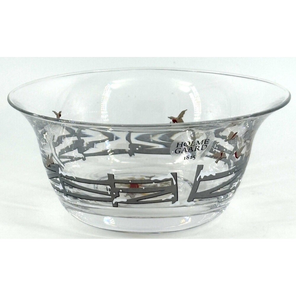 HOLMEGAARD Christmas Collection 2019 Crystal BOWL , In BOX!
